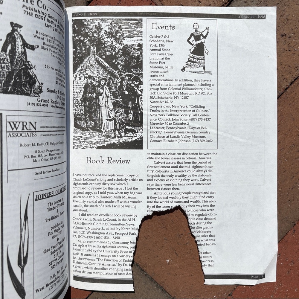 1995 Rural New England Magazine Homesteading Yankee Living History Newsletter - Picture 9 of 10